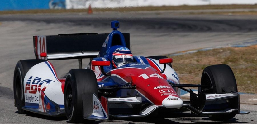 takuma-sato-indycar-test-sebring